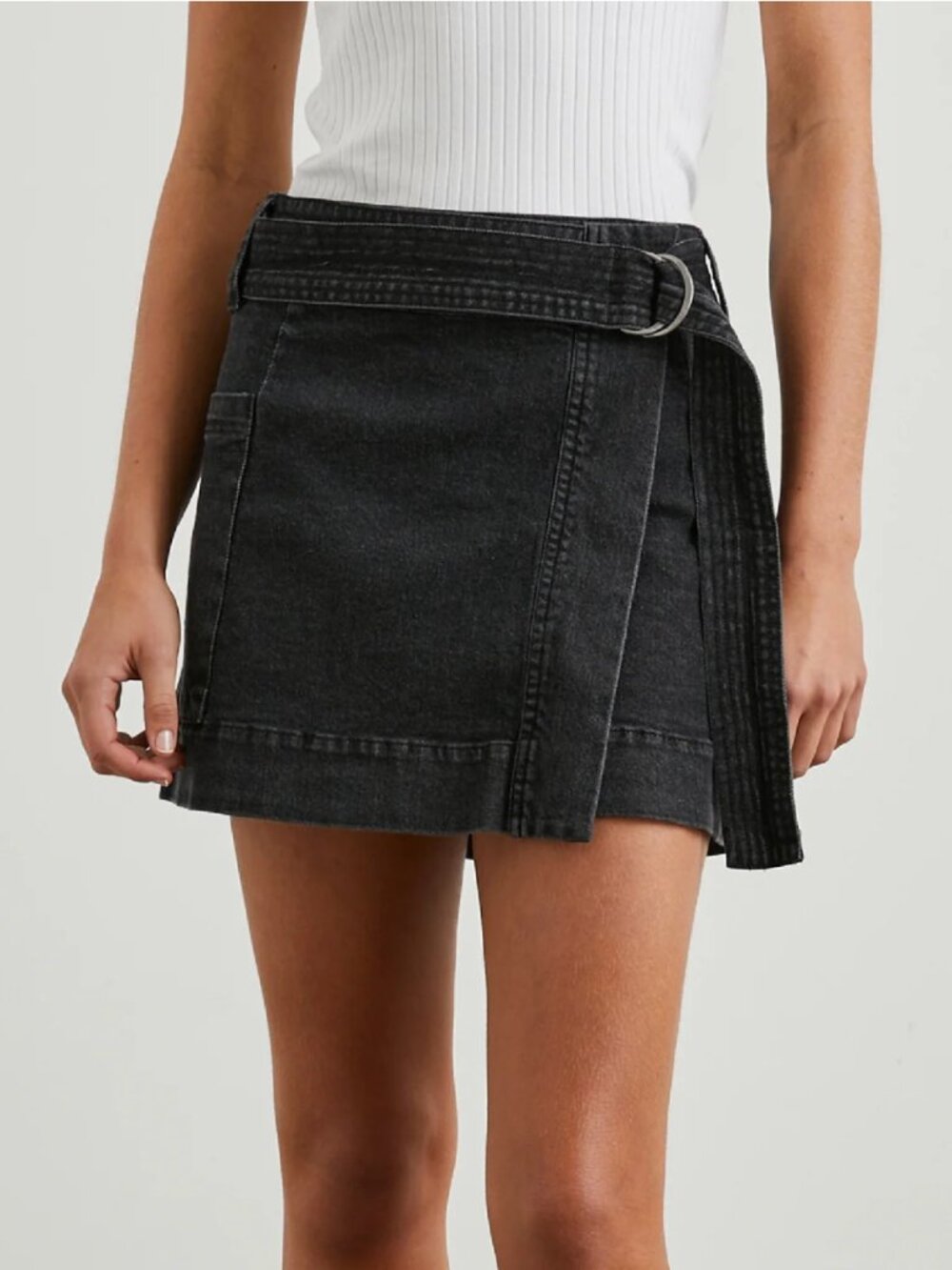 Deanna Skirt in Black Pearl by Rails, Size Small
